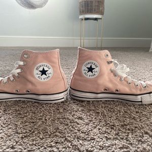 Pink High Top Converse